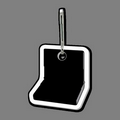 Zippy Pull Clip & Laptop Computer Silhouette Clip Tag